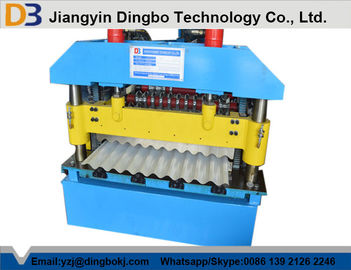 Uncoiler and Recoiler Corrugated Roll Forming Machine With Galvanized Coil