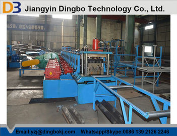 PLC Steel W Beam Guardrail Roll Forming Machine With 2 Years Warranty