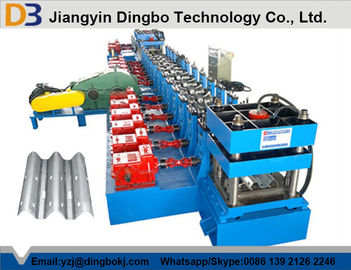 Heavy Duty Highway Guardrail Roll Forming Machine with Gearbox Transmission