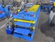 3 Phase Colored Steel Glazed Tile Roll Forming Machine With 1 Year Warranty roof roll forming machine